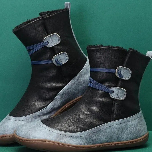 Plus Size Women's Flat Short Snow Boots